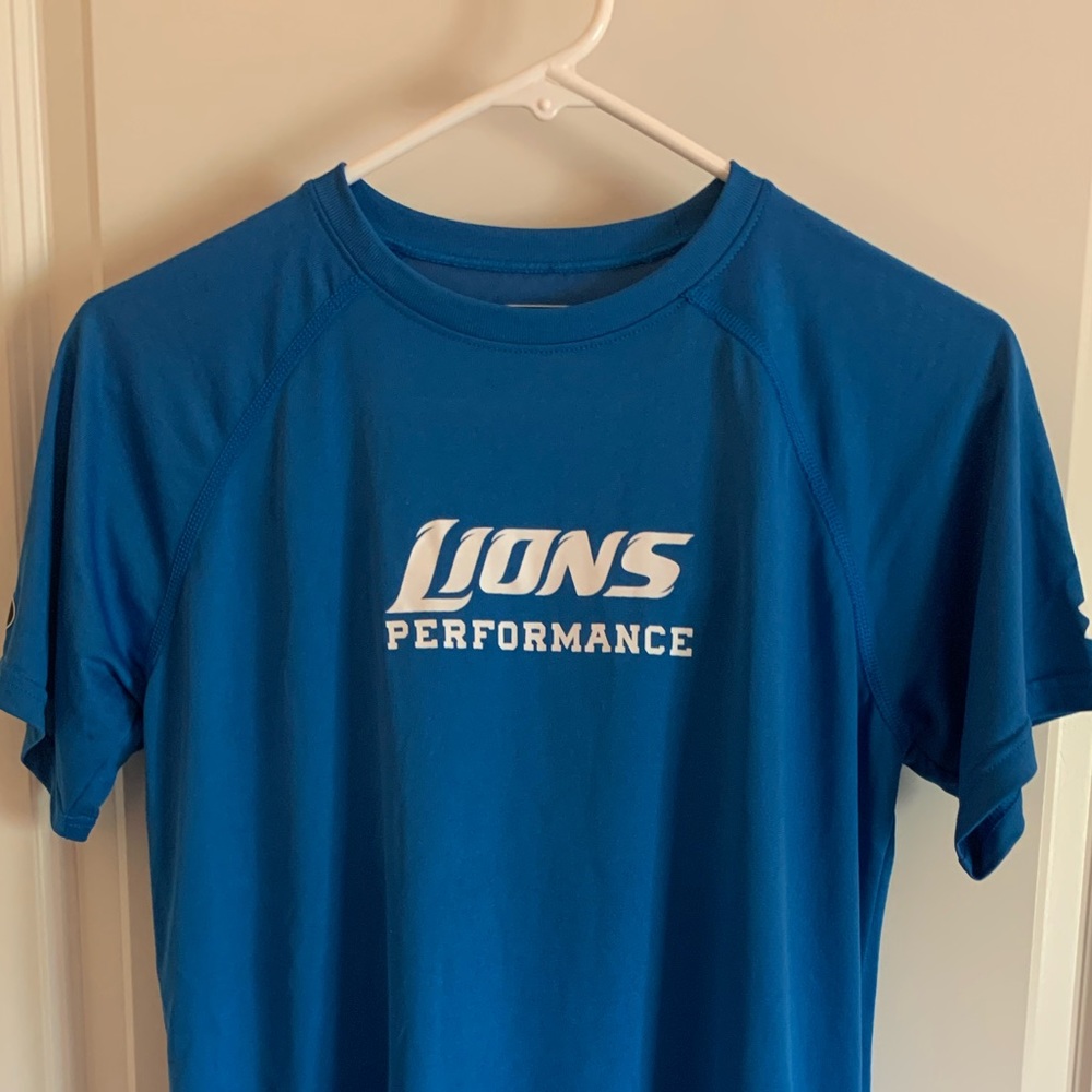 New Under Armour youth Detroit Lions Performance shirt (YL)